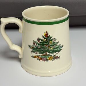 Spode CHRISTMAS TREE Tankard. Made in England